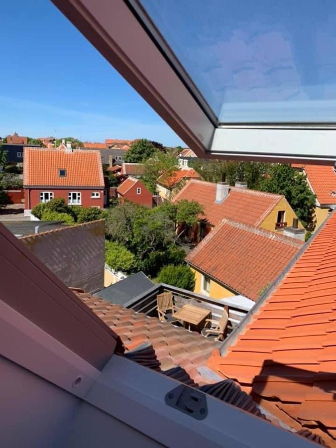 Ferie Lejlighed I Skagen -Huset Med Den Gronne Dor Exterior foto